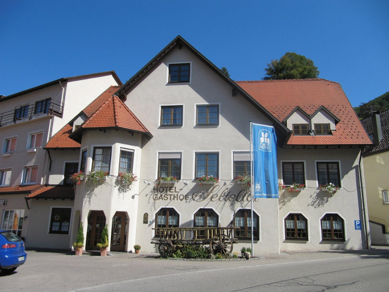 Hotel Gasthof Am Selteltor Wiesensteig Exterior foto
